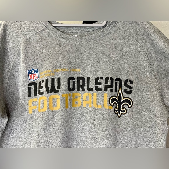Reebok NFL Saints LS Tee - Picture 3 of 5